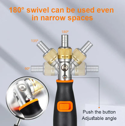10-in-1 Ratchet Screwdriver Set