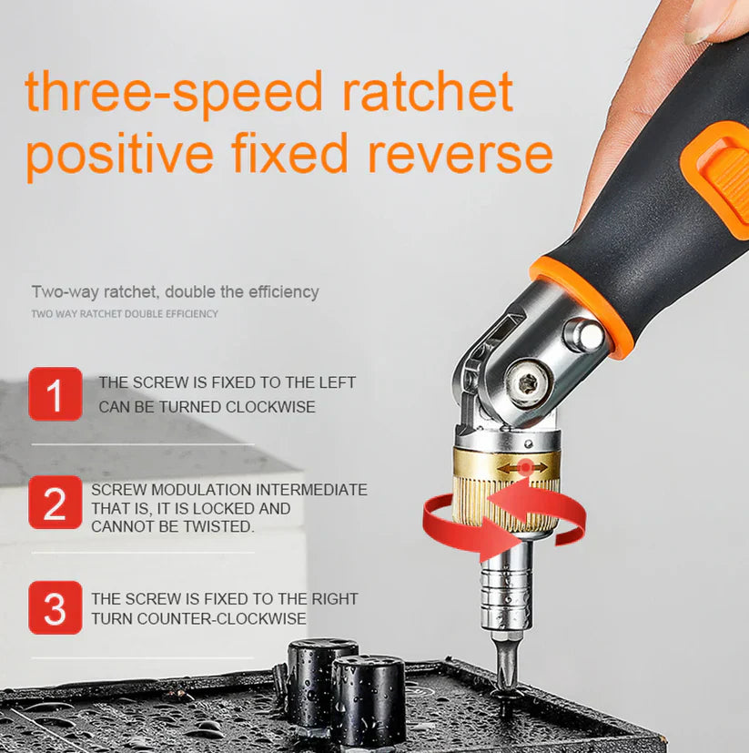 10-in-1 Ratchet Screwdriver Set