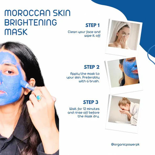 Moroccan Beauty Nila Skin Whitening Powder Mask