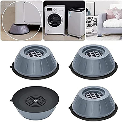 Pack of 4  Washing Machine Feet Round Pads